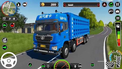 Real Cargo Truck Games 2023 screenshot 3