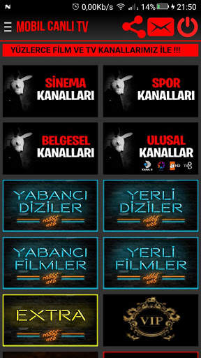 Canlı TV İzle Mobil - HD screenshot 1