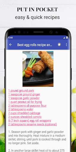 World recipes for free app offline with photo screenshot 3