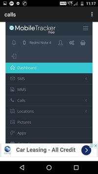 MobileTracker : calls, location, photos, social screenshot 5
