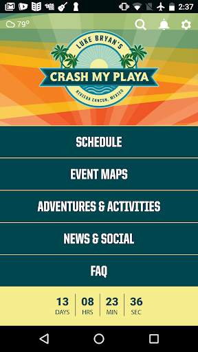 Luke Bryan's Crash My Playa screenshot 1