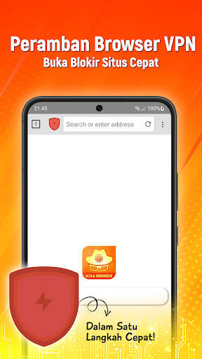 Azka Browser   VPN Private screenshot 1
