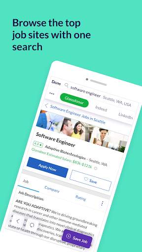 Huntr: Job Search Browser screenshot 1