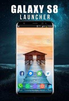 S8 galaxy Launcher Theme 2017 screenshot 4