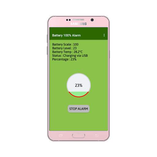 Battery 100% Alarm скриншот 3