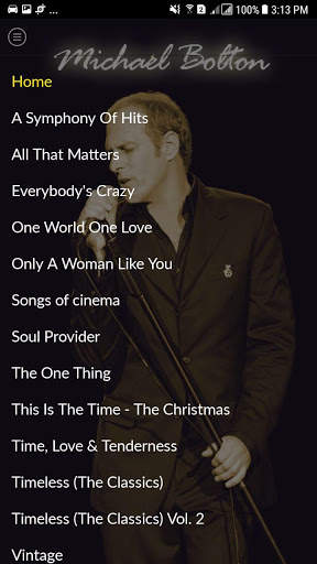 Albums Collection Michael Bolton скриншот 4