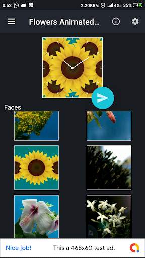 Flowers Animated Watch Faces screenshot 4