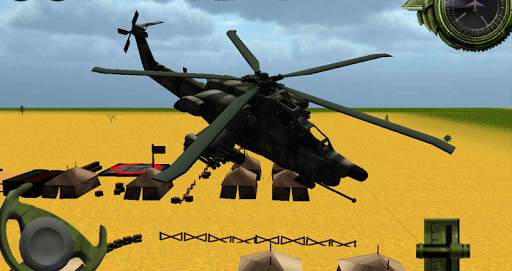 Combat helicopter 3D flight screenshot 8