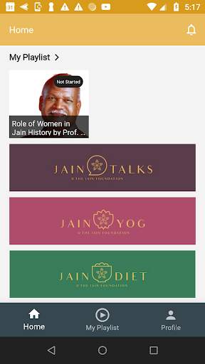 The Jain Foundation screenshot 2