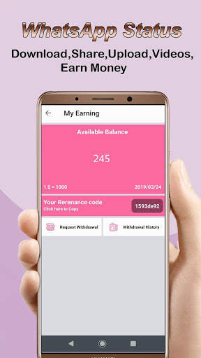 Earning Status screenshot 3
