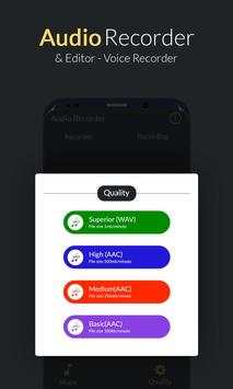 Audio Recorder & Editor - Voice Recorder screenshot 4