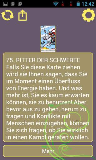 Dein Tarot - Tarot Kartenlegen täglich gratis screenshot 4