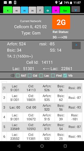 NoGa Cell 2G 3G 4G screenshot 2