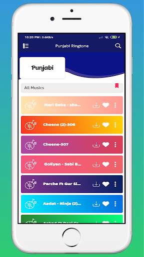 Punjabi Ringtone-Best Punjabi Ringtones 2020 screenshot 1