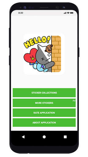 BT21 Sticker Free For Whatsapp screenshot 6