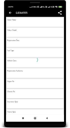 RTO All India Vehicle Information screenshot 4