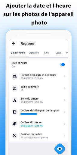 Timestamp camera: Add DateTime screenshot 3