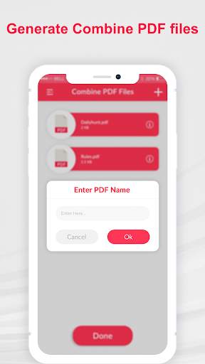 Combine PDF screenshot 4