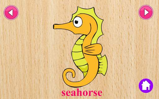 Games for Kids Sea Animals Puzzles Free screenshot 4