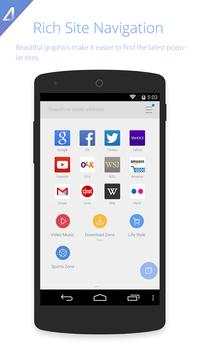 Rhino Browser Lite screenshot 1