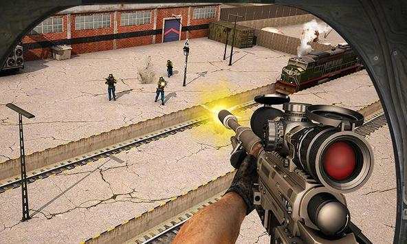 Train Escape Sniper Shooter 3D screenshot 4