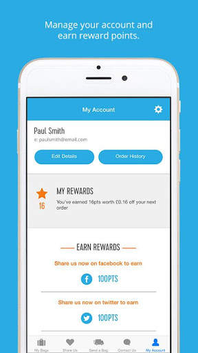 Send My Bag App screenshot 5