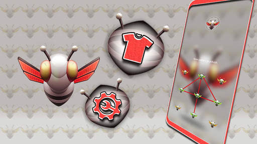 Robot Bee Launcher Theme screenshot 4