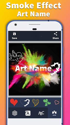 Smoke Effect Art Name - Art Name Maker screenshot 3