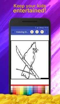 Birds Coloring Game for Kids screenshot 8