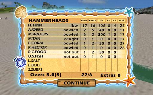 Beach Cricket screenshot 6