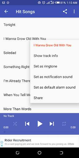 Westlife Songs screenshot 5