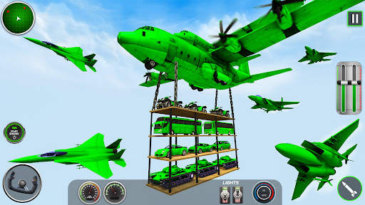 Crazy Car Army Transport Truck screenshot 5