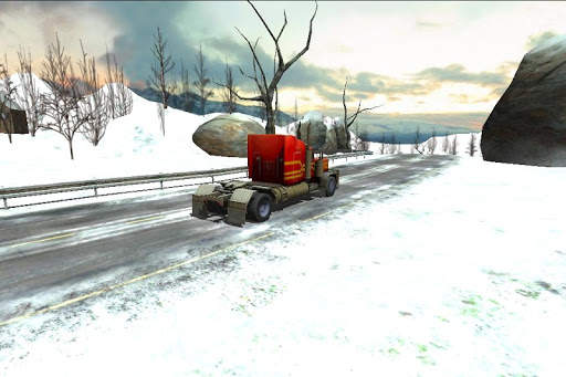 Snow Truck Car Racing screenshot 5