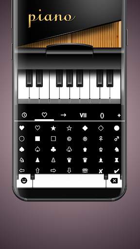 Piano Tile Emoji Keyboard Theme screenshot 6