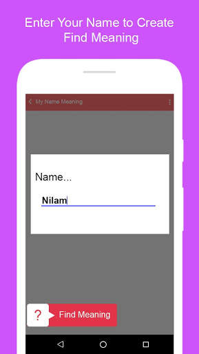 My Name Meaning - Make Photo скриншот 1