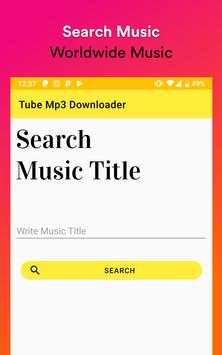 Tube Mp3 Downloader screenshot 1
