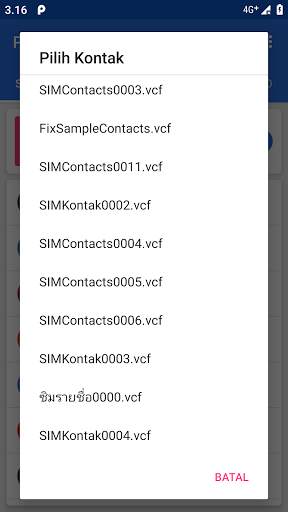 Pengaturan Kartu SIM screenshot 5