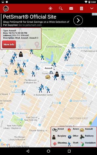 SpotCrime  Crime Map screenshot 5