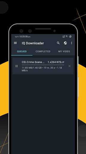 IQ Download Manager & Amazing Video Player screenshot 2