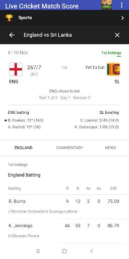 Live Cricket Match Scores screenshot 5