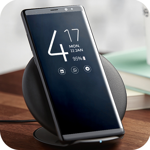 हमेशा प्रदर्शन पर - AMOLED आइकन