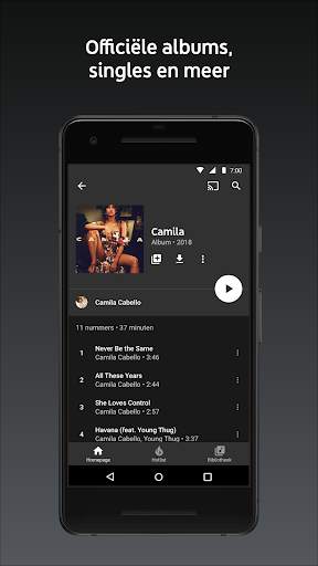 YouTube Music screenshot 1
