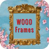 Wood wall photo Frames Collection Photo Editor on 9Apps