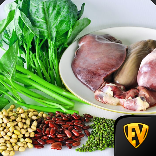 Iron Rich Food Recipes Offline icon