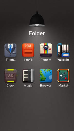 (FREE) Ordinary GO Launcher Theme screenshot 3