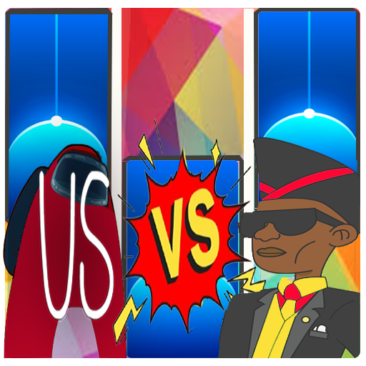 Among Us vs Coffin Dance Piano Tiles icon