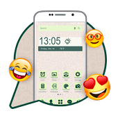 Launcher theme for Whatsapp icon