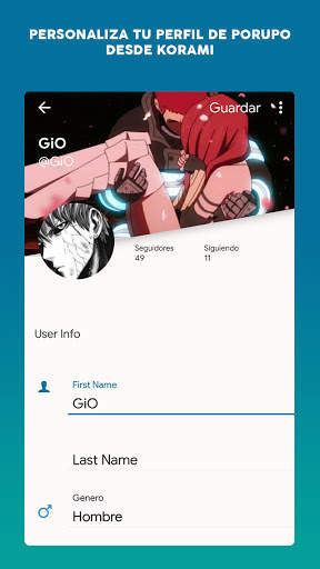 Korami - Otaku Chat Messenger screenshot 8