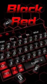 Black Red Keyboard screenshot 1