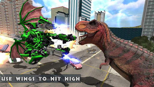 Dragon Robot Transform Game - Dinosaur World Fight screenshot 8